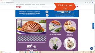 How to Remove an Item on Your Meijer Online Cart