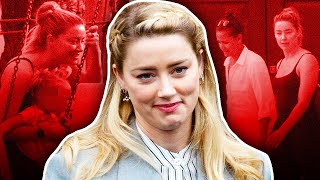 Amber Heard Caught FLEEING To Spain #shorts