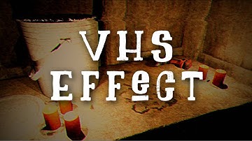 Making a VHS effect using Unreal Engine