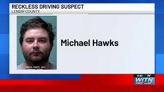 Grifton man arrested after speeds reach 130 mph in officer chase, officials say