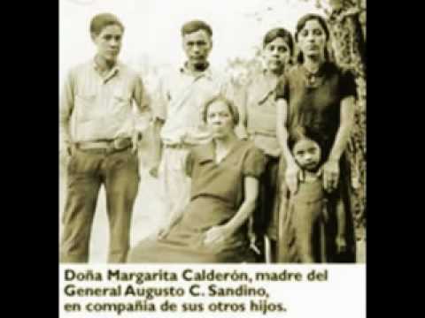 Homenaje a Margarita Calderon, madre del General Agusto C. Sandino, Carlos Mejia Godoy.