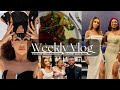 Weekly vlog  face of bellagio shoot gala dinner grwm movie premiere