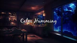 Nasheed - Calm Humming [1 HOUR LOOP WITH LOFI RAIN] SPECIAL RAMDHAN EDITION 2023