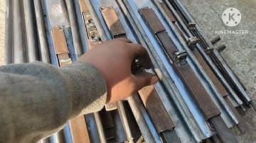 rolling shutter Patti mein center wala lock lagate kaise hain aur banate kaise hain #Netajishutter