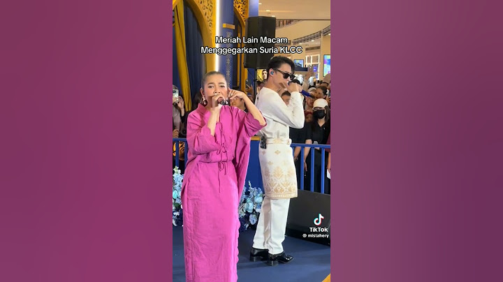 Hael husaini & Nadeera zaini            Tajuk: Meriah Lain Macam