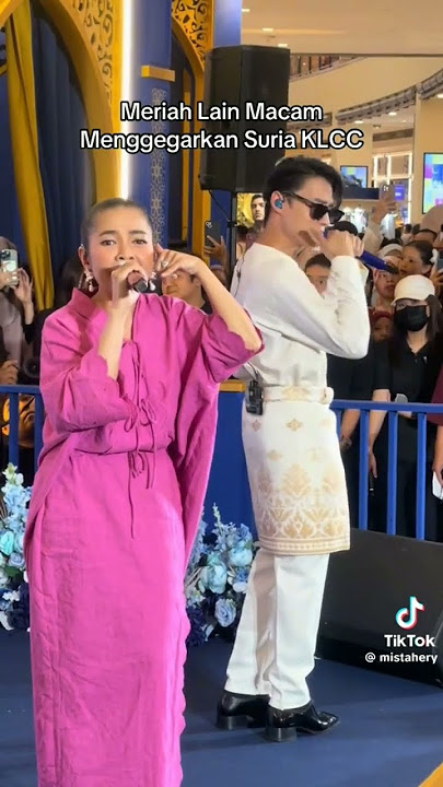 Hael husaini & Nadeera zaini            Tajuk: Meriah Lain Macam