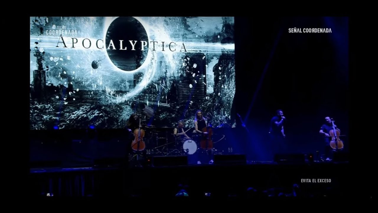 ⁣Apocalyptica - Tecate Coordenada GDL Mexico 2022  Full Show Plays Metallica & AC/DC