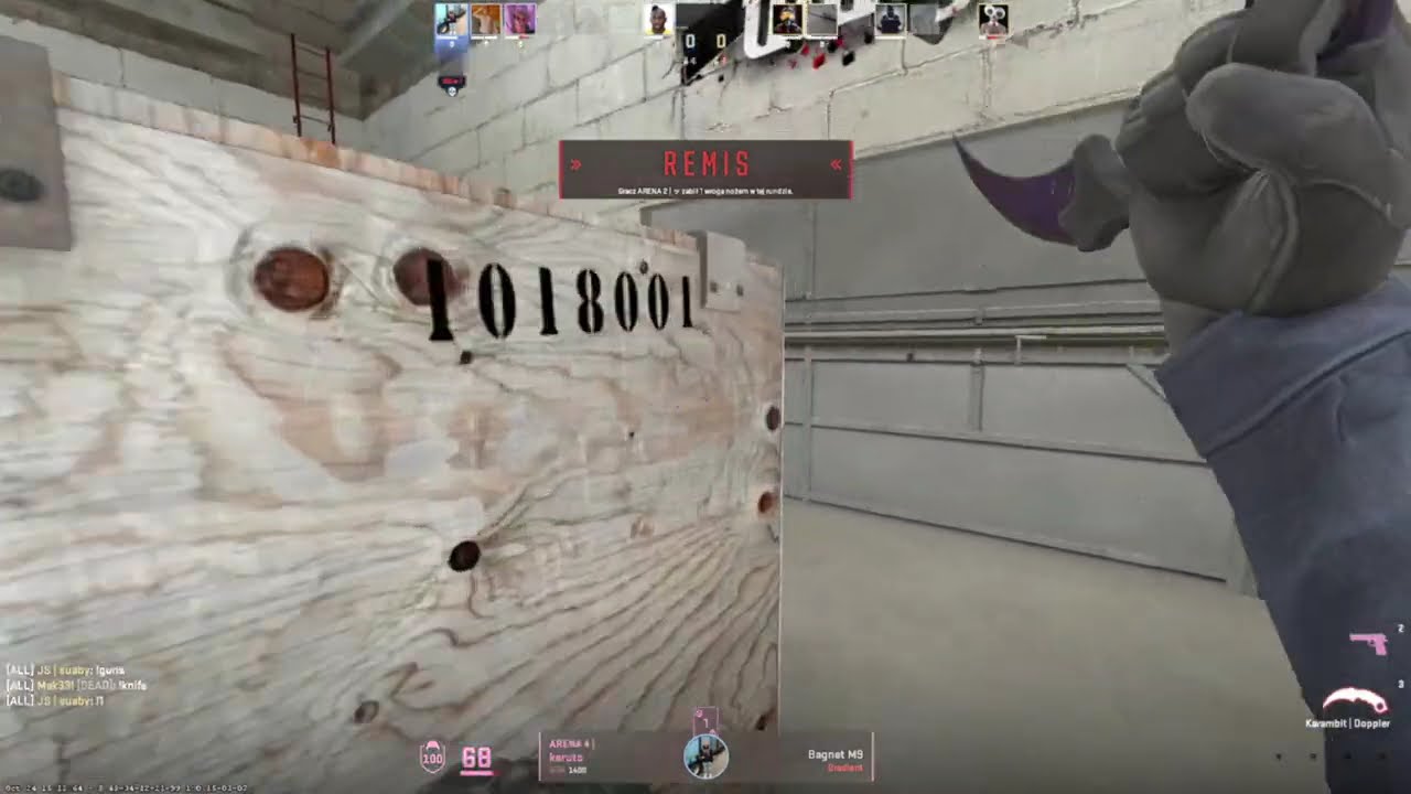 GRAM ARENKI 1v1 CS2 *pierwszy odcinek*