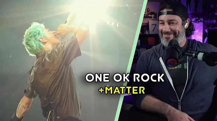 Director Reacts - ONE OK ROCK - +Matter MV