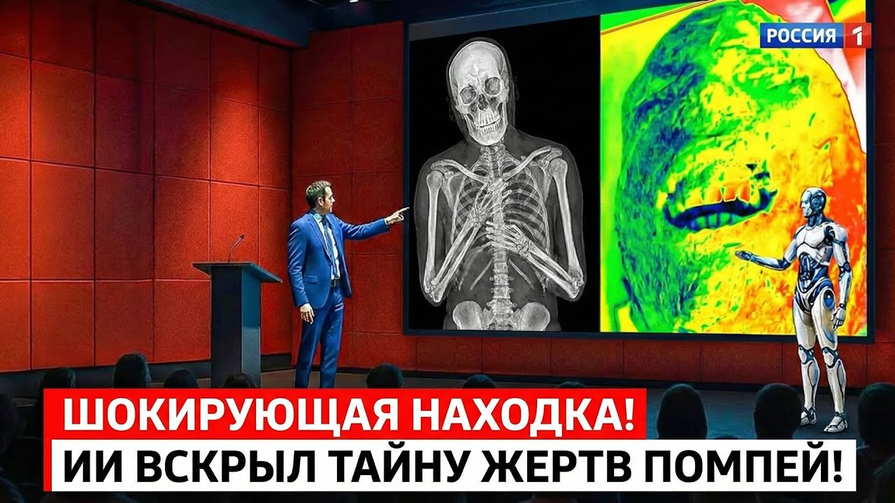 ИИ нашёл в КТ жертв Помпей нечто, от чего учёные потеряли дар речи
