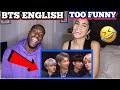 Namjoon being done with BTS (English) REACTION!🤣