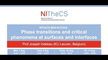 2023-08 NITheCS Mini-school: 