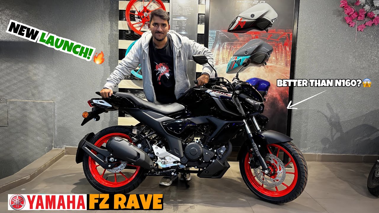 Yamaha FZ Rave Detailed Walkaround | Price, Features & Real Exhaust Sound  