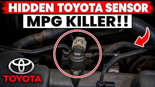 TOYOTA Owners! This Hidden Toyota Sensor That’s ROBBING You of Fuel  (FIX This NOW!)