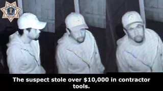 Do You Recognize This Burglar? Case# 16-159-0146