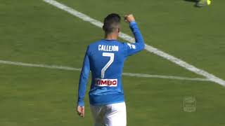 Il gol di Callejon - Napoli - Benevento - 6-0 - Giornata 4 - Serie A TIM 2017\/18