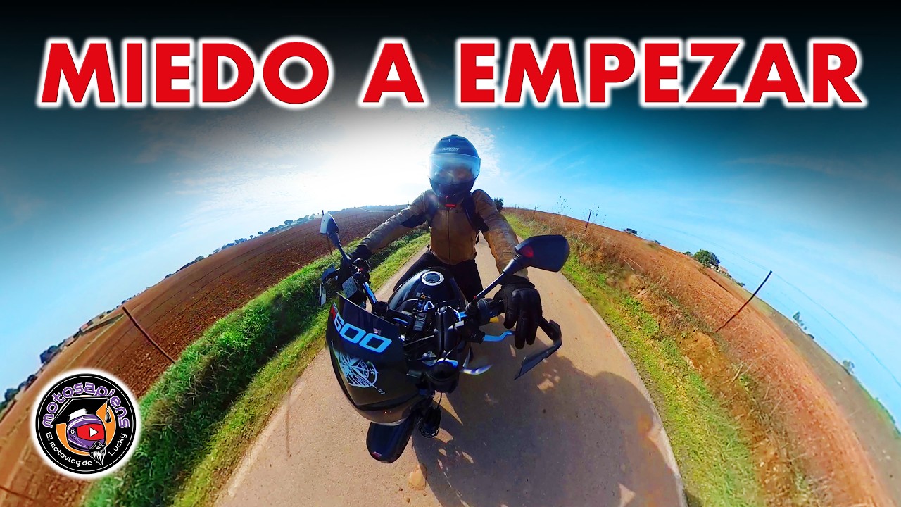 EL MIEDO A EMPEZAR ALGO NUEVO | Ruta completa en moto a la playa de Cheles_MotoSapiensVLOG