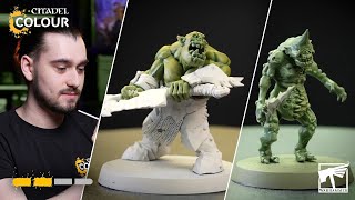 How to Paint: Sickly Green