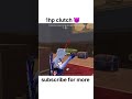 1hp clutch 😈 HACKER OR WOT #clutch #bgmi #youtubeshorts