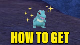 How to get shiny Totodile !!! | Indigo Disk Pokemon Scarlet and Violet