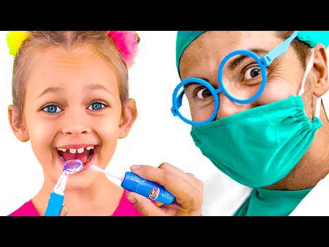 Dentist Kids Songs | Nursery Rhymes about healthy habits with Maya and Mary