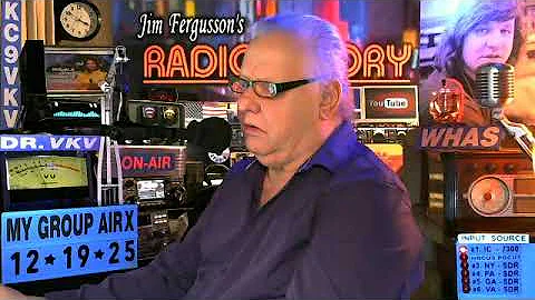 KC9VKV HAM RADIO QSO-VLOG - JIM-KC9VKV - 12/19/25 - HAM RADIO TALK!!!   JIM'S RADIO STORY