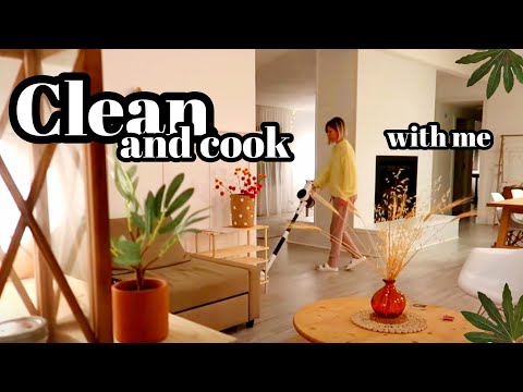 CLEAN AND COOK WITH ME 2021 | Scandish Home homemaking