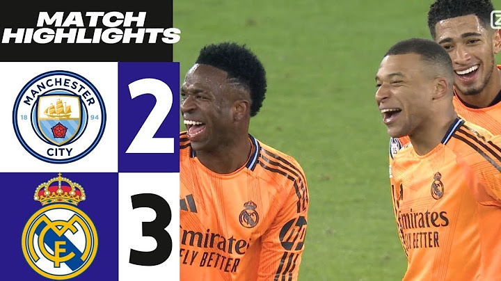 Manchester City vs Real Madrid 2-3 | UEFA Champions League 2025 Highlight