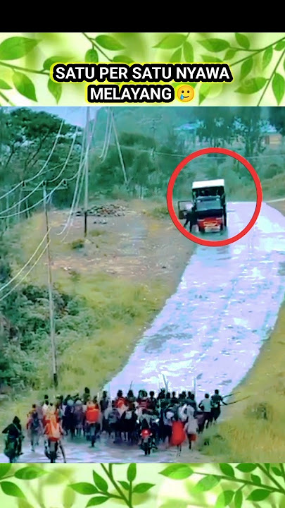 Puluhan KKB bersenjata menyerang Mobil brimob #tniad #polisi #bravotni #army #kkb #short #shorts