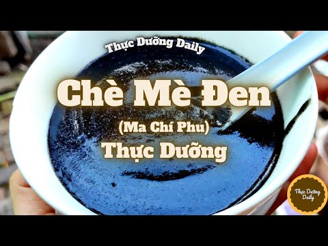 Video Thực Dưỡng - Chè Mè Đen (Chí Mà Phủ) dễ làm lại nhà,... - youtube