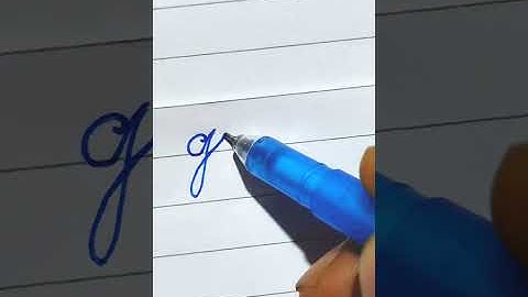 girl - How to write English cursive writing daily usable words | handwriting practice #shorts