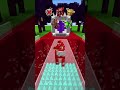 Will Pianosaurus Survive? Who is faster? Epic Poppy Playtime Death Run in Minecraft!