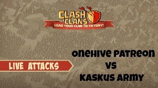 OneHive Patreon live attacks from our first war versus Kaskus Army