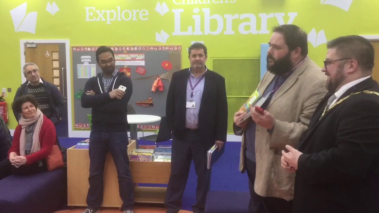 Central Croydon children's library YouTube