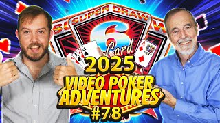 10-Play Super Draw 6 Card Video Poker!