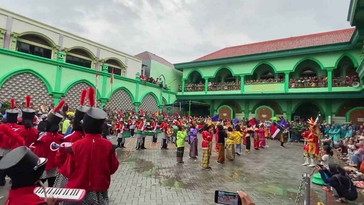 PENAMPILAN MARCHING BAND GITA BUANA MI NU 73 PONCOREJO DI DUGDERAN PEGANDON 2024