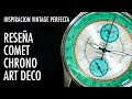 Reseña Comet Chronograph 1940's Vintage Art Deco Reloj Cronógrafo en Español