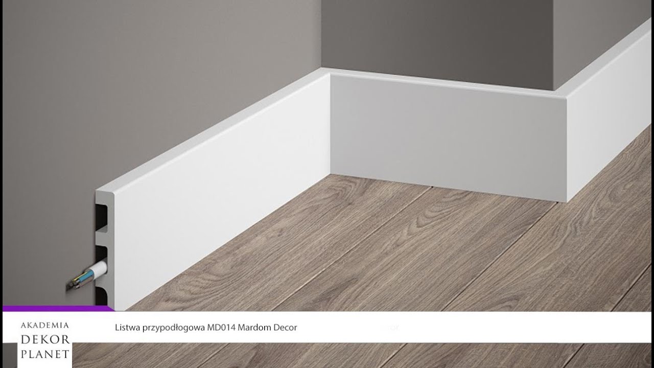 Listwa przypodłogowa MD014 Mardom Decor - listwy polistyrenowe