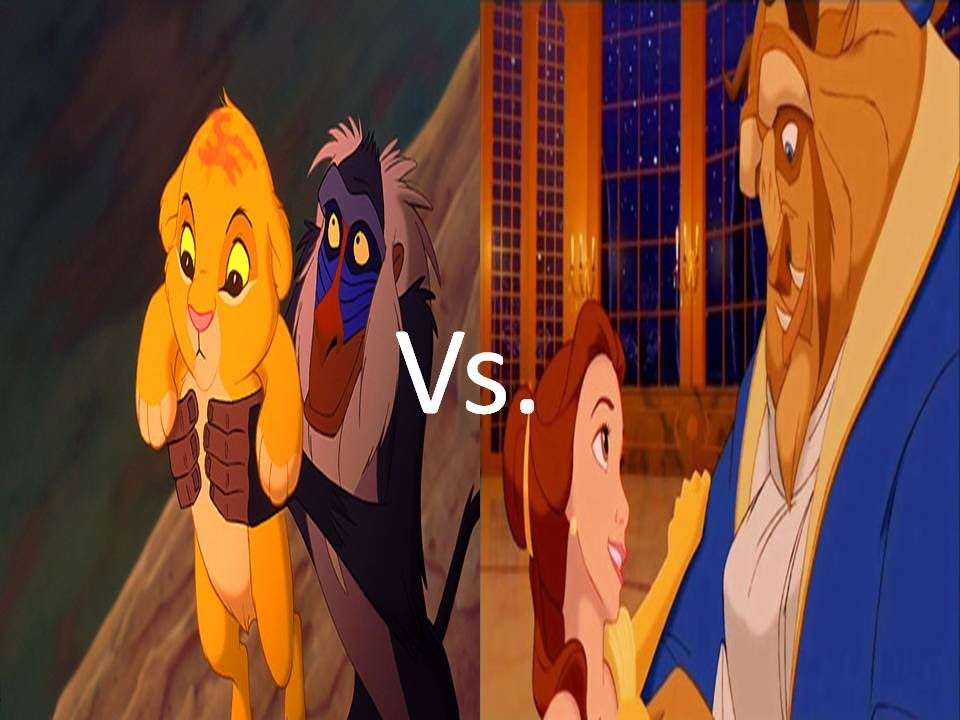 Lion King vs. Beauty and the Beast YouTube