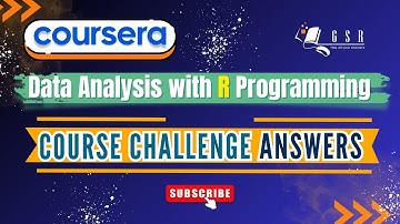 Coursera Data Analysis with R Programming | Course Challenge Answer