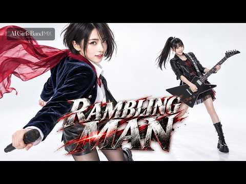 RAMBLING MAN / COMPLEX - Girls Rock Band AI Cover