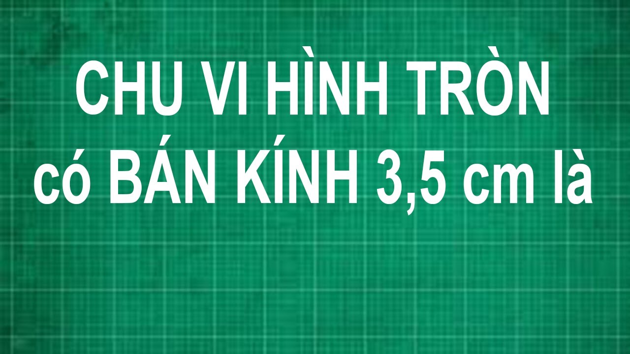 Tính Diện Tích Hình Tròn Có Bán Kính 3/5: Bí Quyết và Ứng Dụng Thực Tế