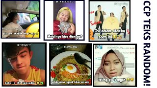 KUMPULAN CCP TEKS KEREN RANDOM TERBARU❤ | Part 2