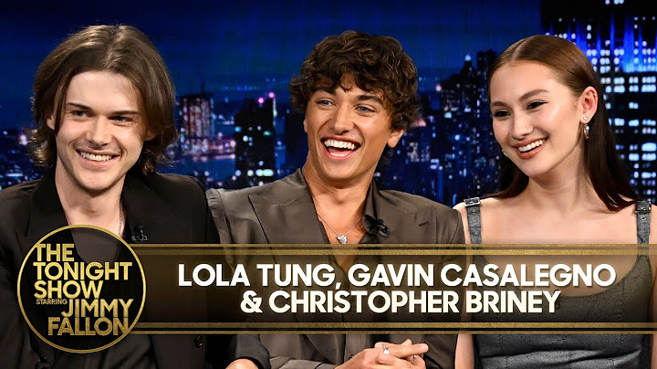 Lola Tung, Gavin Casalegno & Christopher Briney on The Summer I Turned Pretty Ending, Fan Theories