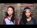 Beyonce  pretty hurts chloe x halle cover