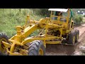 Motoniveladora trabajando 04/2018/(motor grader working) San luis- Argentina