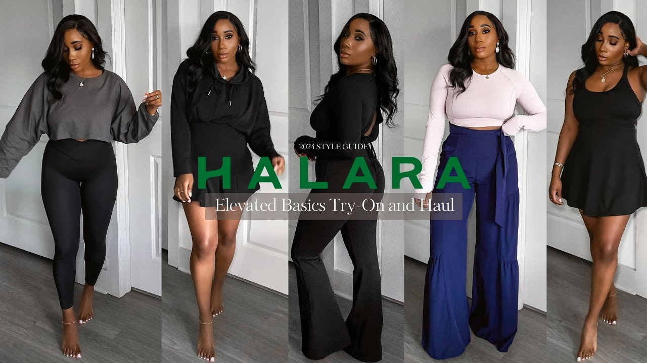 ELEVATED BASICS FOR 2024! | HALARA TRY-ON HAUL | NEW Year Outfit Ideas ...