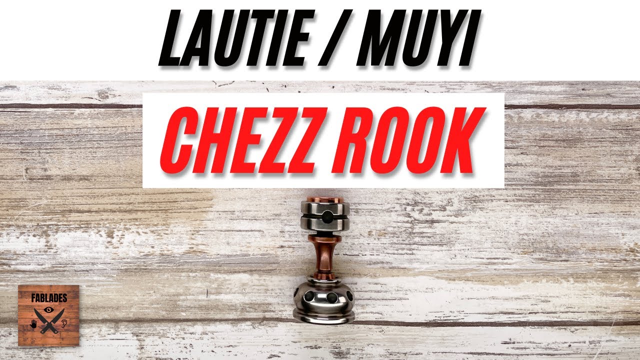 Lautie Muyi Chezz Rook Desktop Spinner Fidget Toy. Fablades