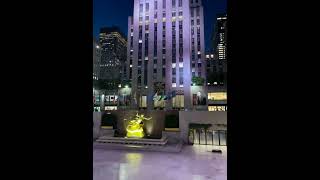 Rockefeller Center and Top of the rock #rockfeller #topoftherock