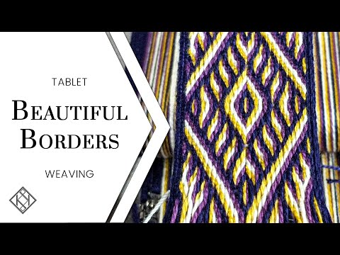 Beautiful Borders for Tablet Weaving